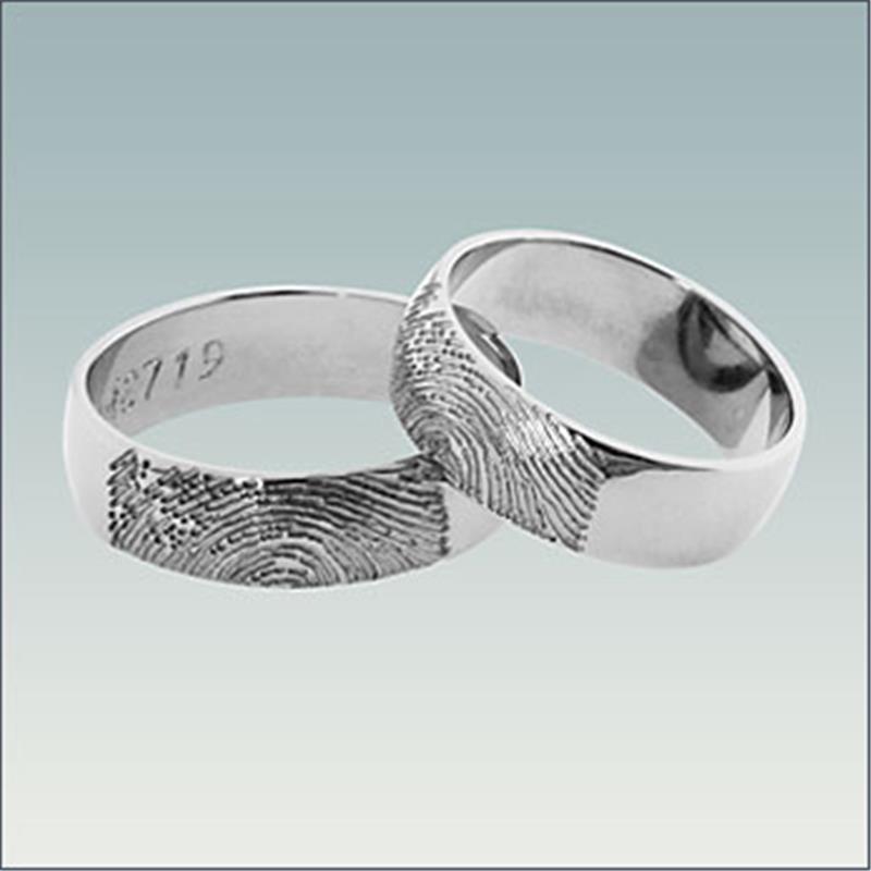 Poročni prstan iz belega zlata M 719