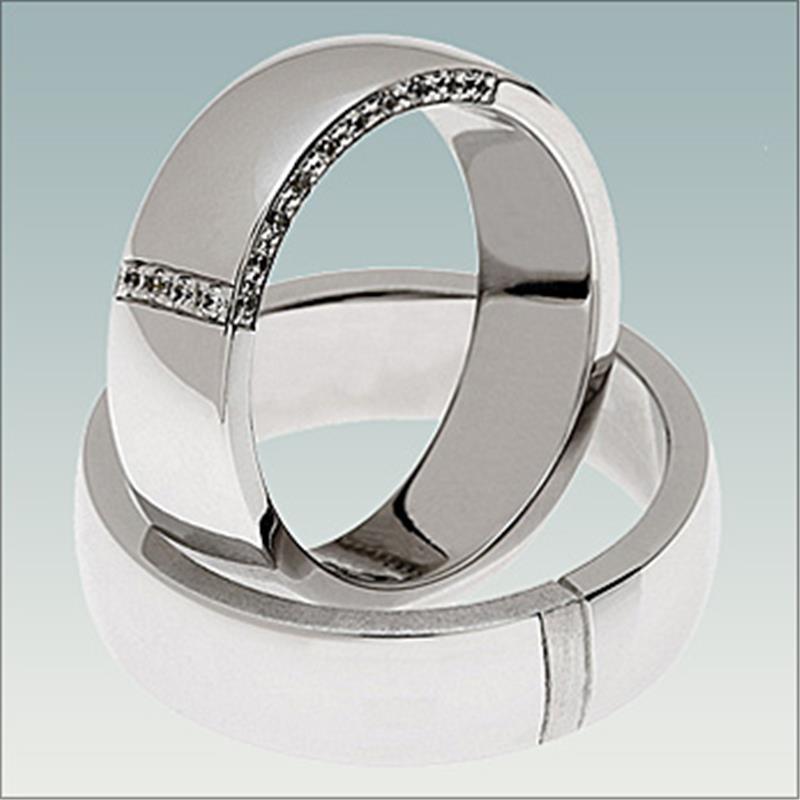 Prstan iz belega zlata BN 137