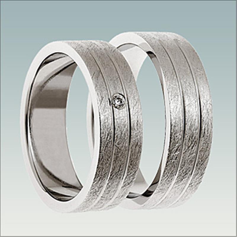 Prstan iz belega zlata BN 148