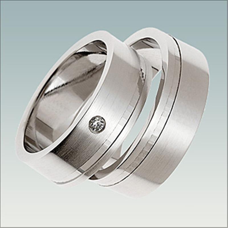 Prstan iz belega zlata BN 155