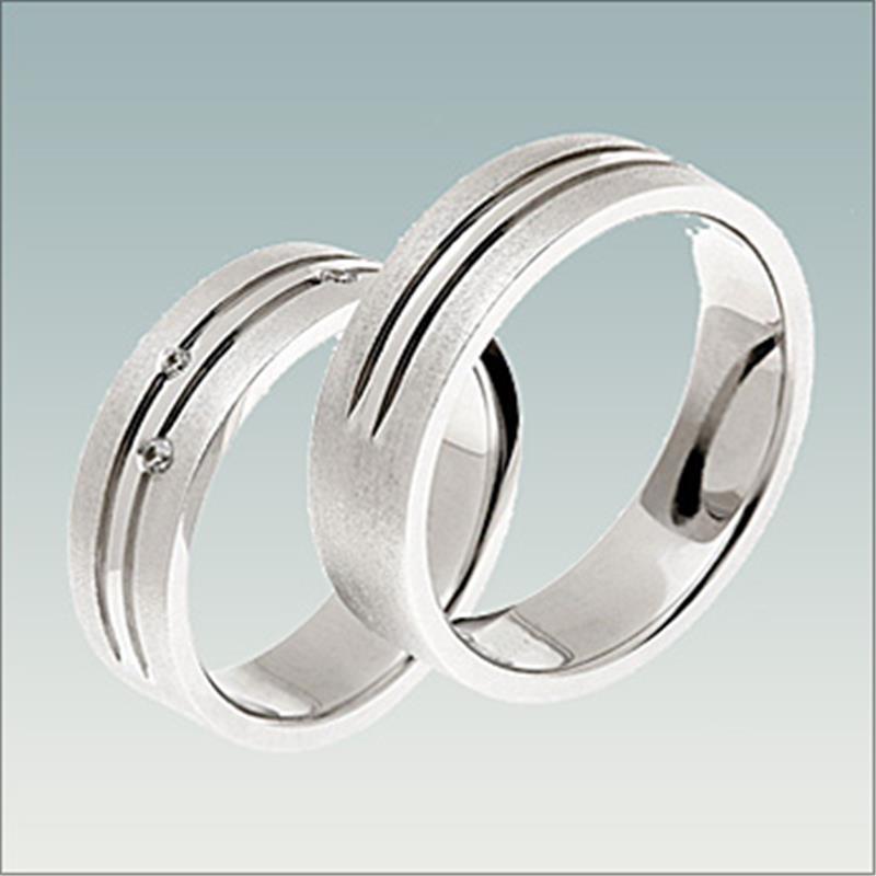 Prstan iz belega zlata BN 205