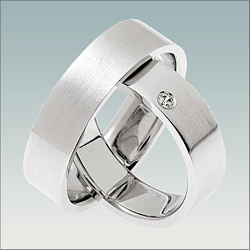 Prstan iz belega zlata BN 208