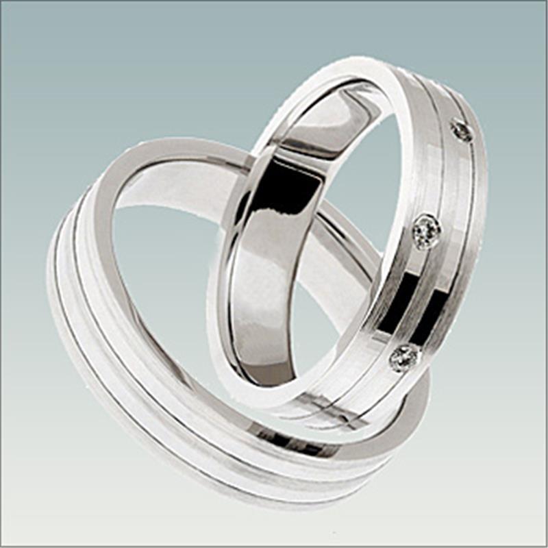 Prstan iz belega zlata BN 219