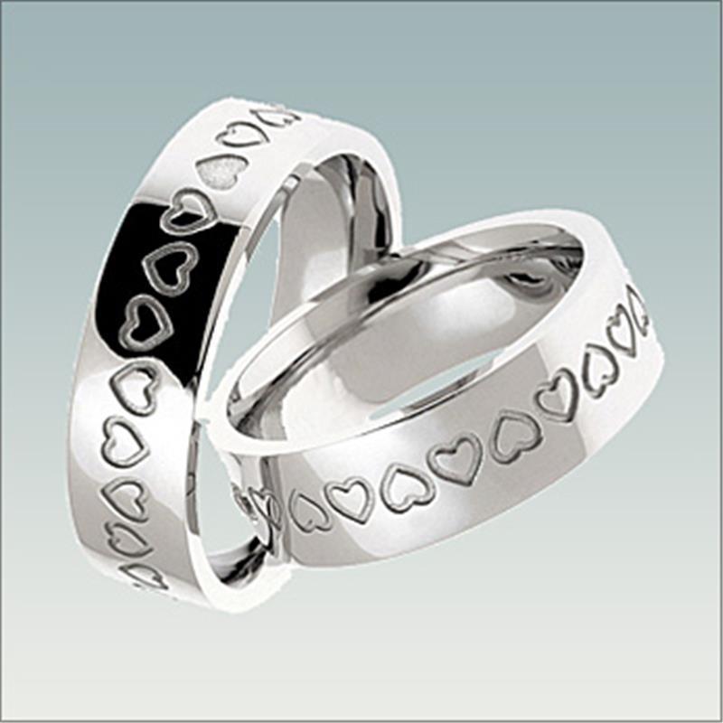 Prstan iz belega zlata BN 222