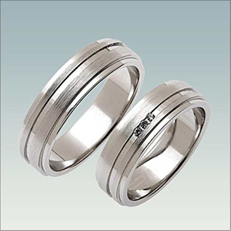 Prstan iz belega zlata BN 299