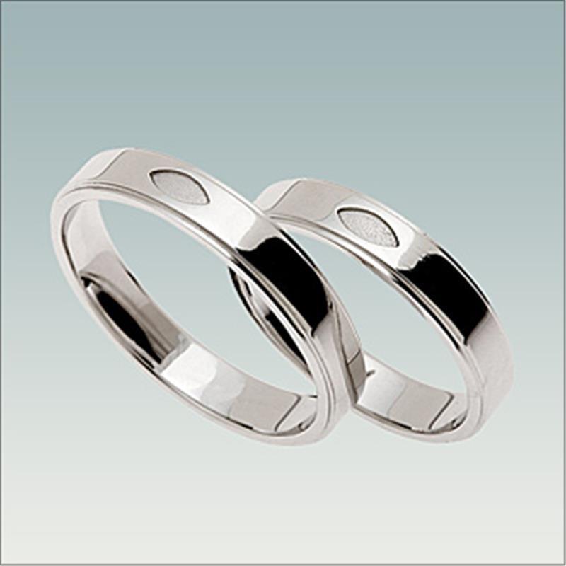 Prstan iz belega zlata BN 304