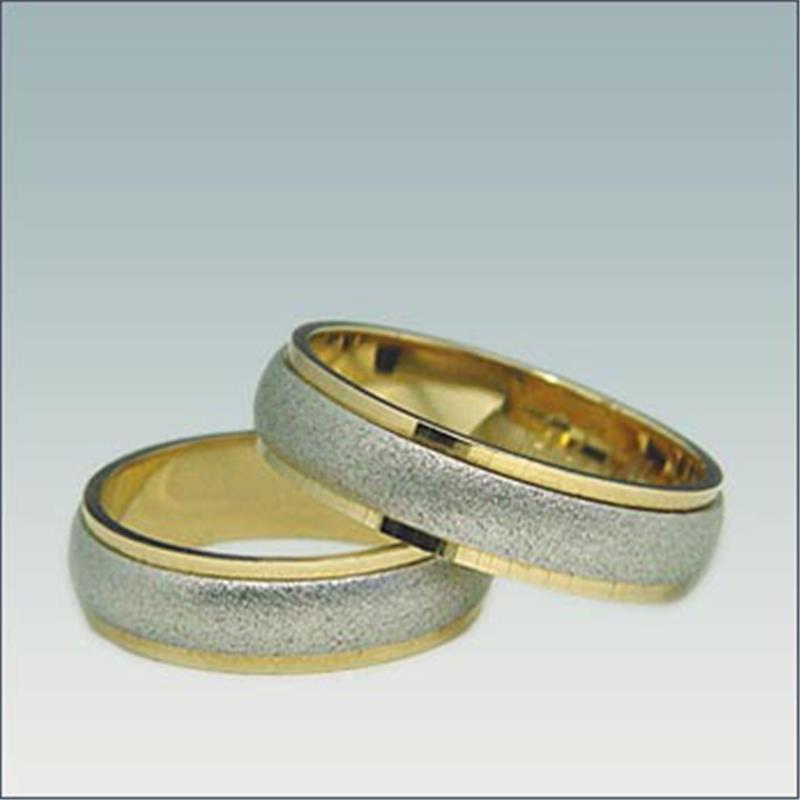 Poročni kombiniran prstan M 175