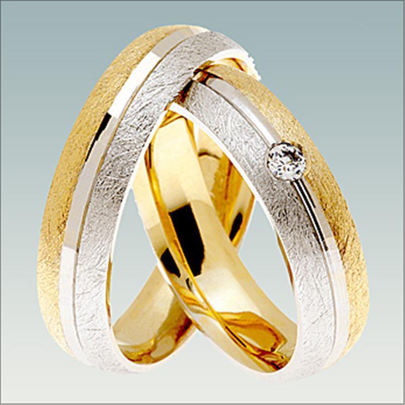 Poročni kombiniran prstan MN124