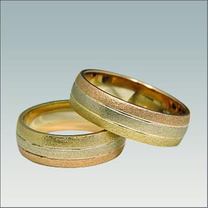 Poročni kombiniran prstan M 167
