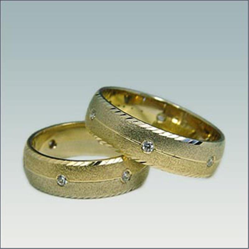 Poročni kombiniran prstan M 180