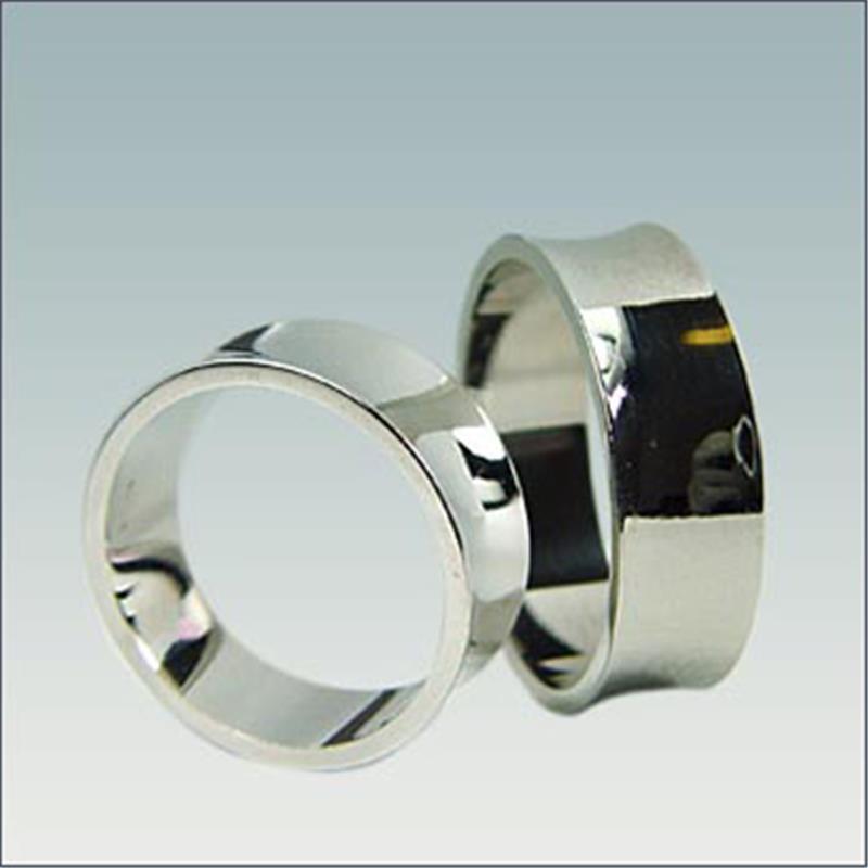 Poročni prstan iz belega zlata M 255