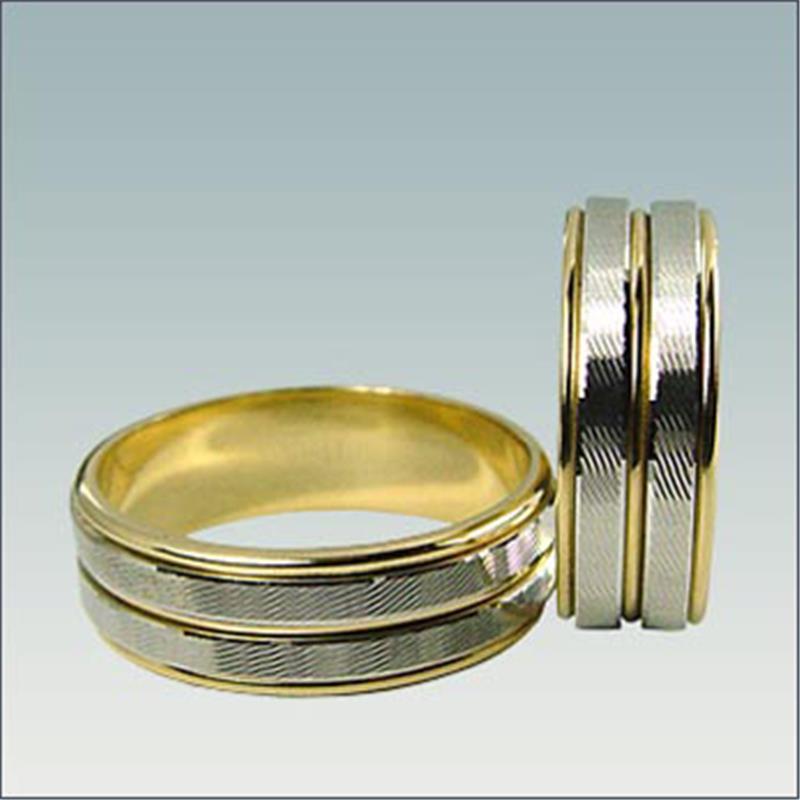 Poročni kombiniran prstan M 273