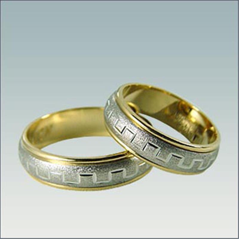 Poročni kombiniran prstan M 279