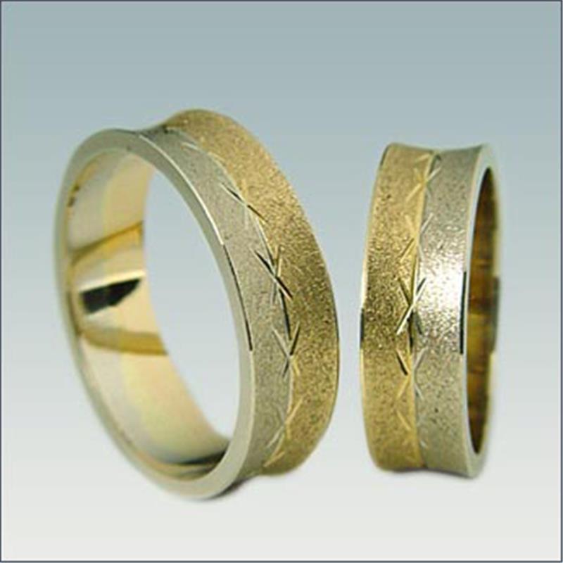 Poročni kombiniran prstan M 467