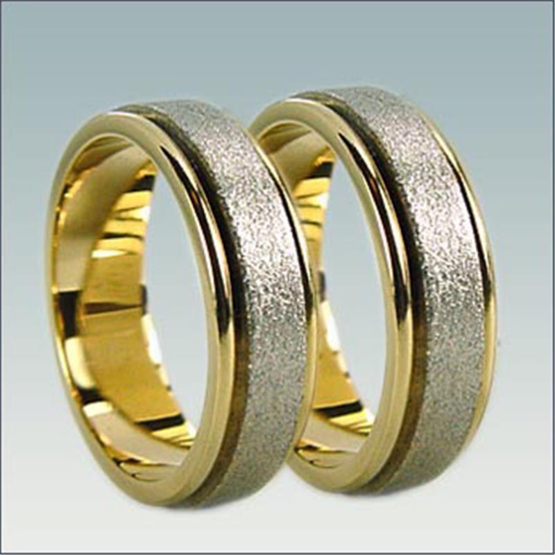 Poročni kombiniran prstan M 472