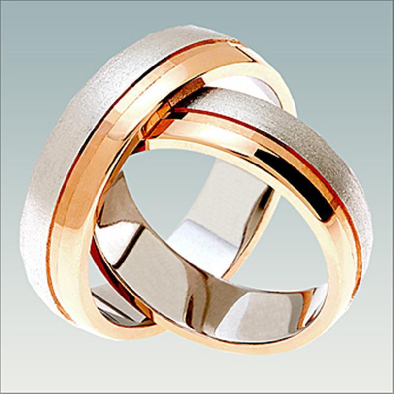 Poročni kombiniran prstan MN111