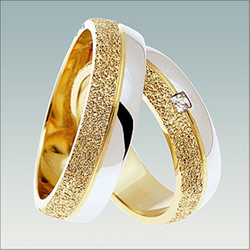 Poročni kombiniran prstan MN112