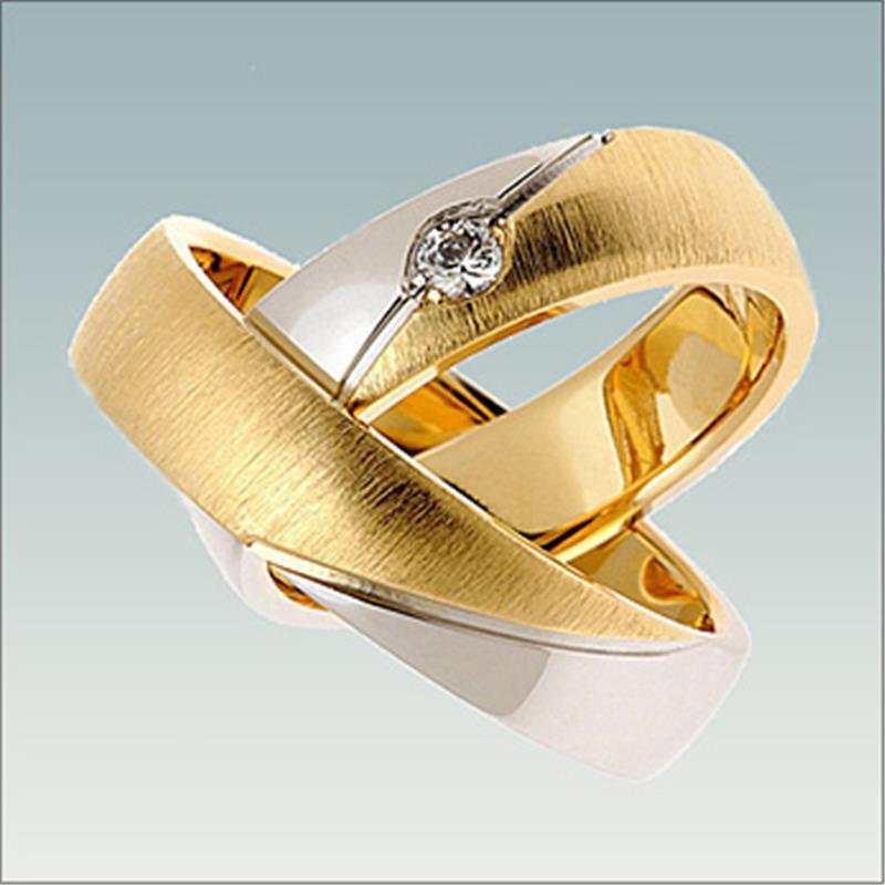 Poročni kombiniran prstan MN211