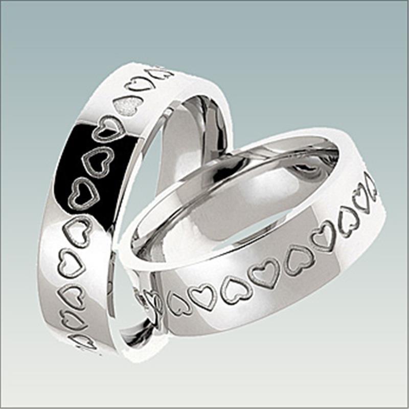 Poročni prstan iz belega zlata MN 222
